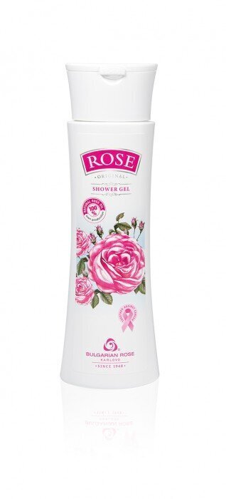 Dušo želė Rose Original su 100% natūraliu rožių aliejumi ir rožių vandeniu, 200 ml. kaina ir informacija | Dušo želė, aliejai | pigu.lt