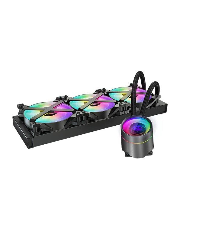 Deepcool CASTLE 360EX RGB Black kaina ir informacija | Procesorių aušintuvai | pigu.lt
