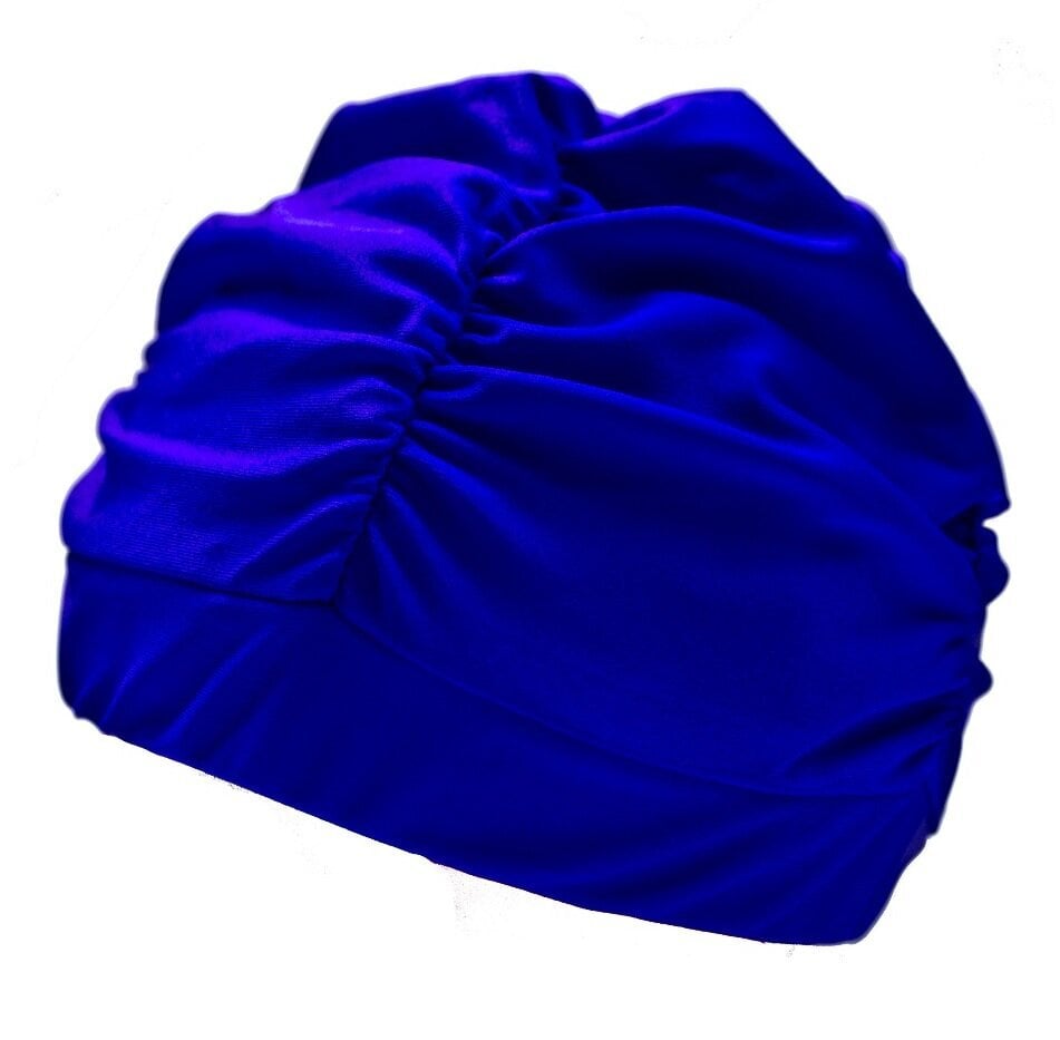 Plaukimo kepurė Sanro Iris, ilgiems plaukams, medžiaginė, mėlyna kaina ir informacija | Plaukimo kepuraitės | pigu.lt