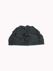 Plaukimo kepurė Sanro Iris, ilgiems plaukams, medžiaginė, tamsiai pilka kaina ir informacija | Plaukimo kepuraitės | pigu.lt