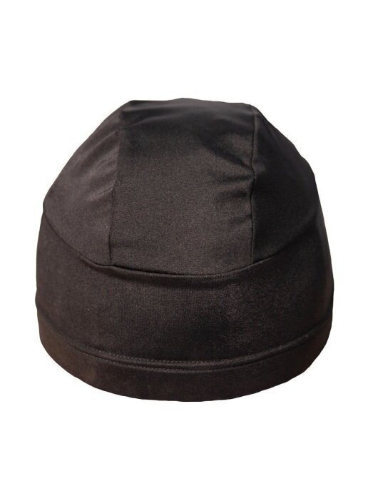 Plaukimo kepurė Sanro Nargiz, ilgiems plaukams, medžiaginė, juoda цена и информация | Plaukimo kepuraitės | pigu.lt