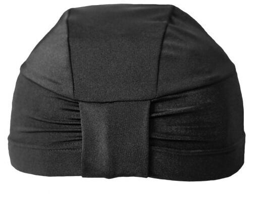 Plaukimo kepurė Sanro Nargiz, ilgiems plaukams, medžiaginė, juoda kaina ir informacija | Plaukimo kepuraitės | pigu.lt