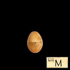 Medinis kiaušinio formos barškutis Terre kaina ir informacija | Perkusija | pigu.lt