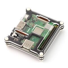 Dėklas, skirtas Raspberry Pi 3 A+ kaina ir informacija | Atviro kodo elektronika | pigu.lt