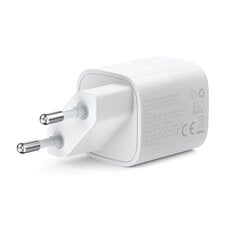 Choetech Fast USB Wall Charger USB Type C PD QC 33W white (PD5006) цена и информация | Зарядные устройства для телефонов | pigu.lt