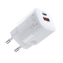 Choetech Fast USB Wall Charger USB Type C PD QC 33W white (PD5006) цена и информация | Зарядные устройства для телефонов | pigu.lt