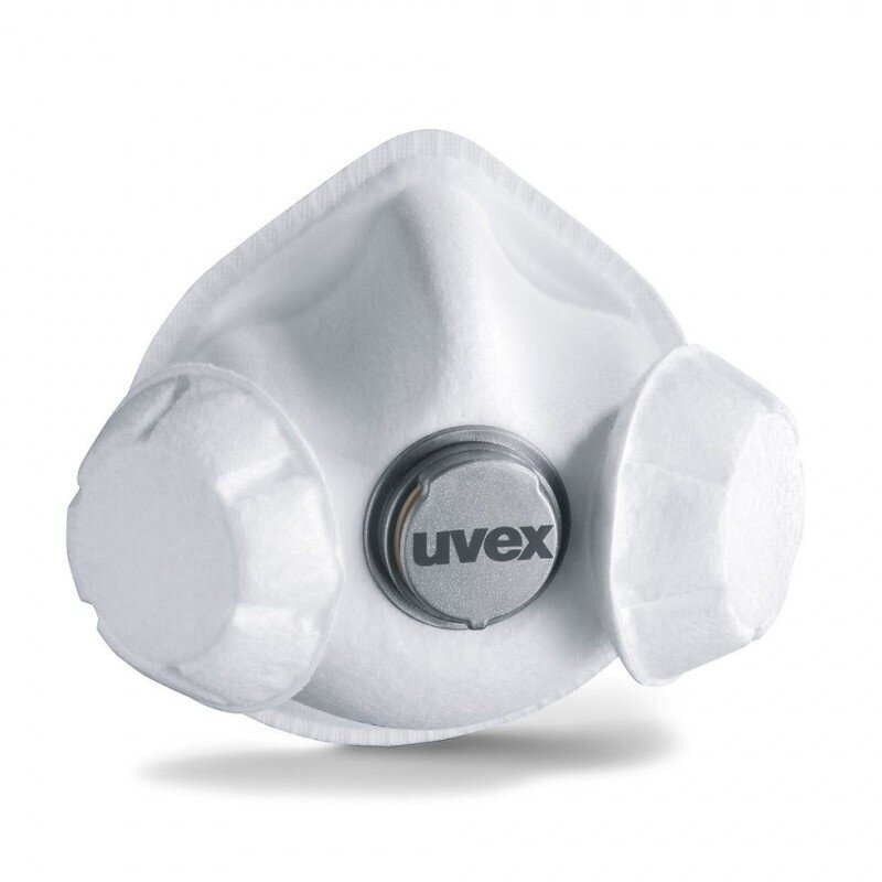 UVEX respiratorius Silv-Air High 7233 3 vnt. kaina ir informacija | Galvos apsauga | pigu.lt