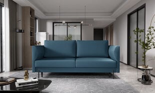 Sofa NORE Revi, Savoi, mėlyna kaina ir informacija | Sofos | pigu.lt