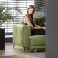 Sofa NORE Elise, Velvetmat, juoda kaina ir informacija | Sofos | pigu.lt