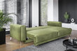 Sofa NORE Elise, Flores, pilka цена и информация | Sofos | pigu.lt