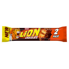 Вафельный батончик NESTLE LION 2 PACK 60г цена и информация | Сладости | pigu.lt