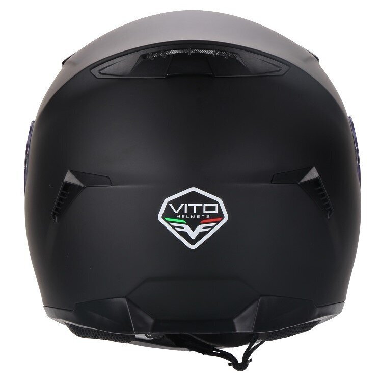 Moto šalmas Vito Helmets, juodas + tasuta kingitus kaina ir informacija | Moto šalmai | pigu.lt