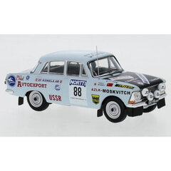 Moskwitsch 412 #88 1000 Lakes Rallye V.Boubnov/A.Pechenkin RAC356 IXO 1:43 kaina ir informacija | Kolekciniai modeliukai | pigu.lt