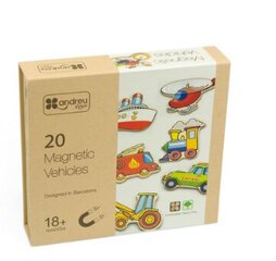 Деревянные повозки - магниты 16020 L цена и информация | Развивающие игрушки | pigu.lt