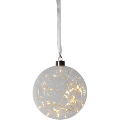 Светильник LED Стеклянный шар диаметром 15 см х 40 светодиодов. цена и информация | Люстры | pigu.lt