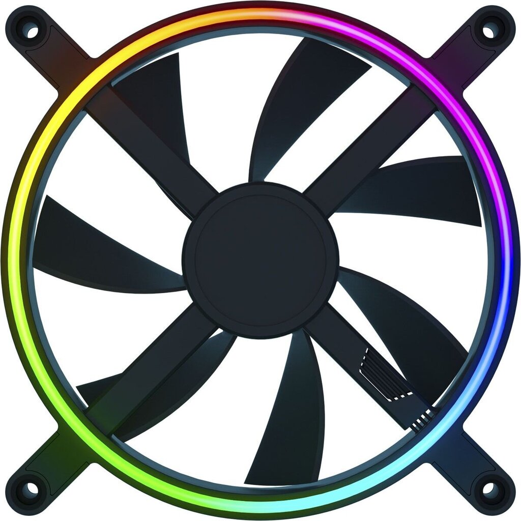 Razer Kunai Chroma, 140 mm, 3 ventiliatoriai kaina ir informacija | Kompiuterių ventiliatoriai | pigu.lt