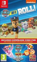 Switch Nickelodeon PAW Patrol: On a Roll! (incl. Mighty Pups Download Code) цена и информация | Компьютерные игры | pigu.lt