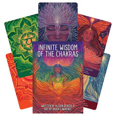 Taro kortos Infinite Wisdom of the Chakras kaina ir informacija | Ezoterika | pigu.lt