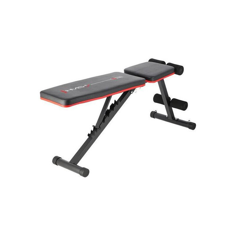 Sulankstomas treniruočių suoliukas HMS LS1203 Barbell Bench цена и информация | Treniruočių suoliukai ir stovai | pigu.lt