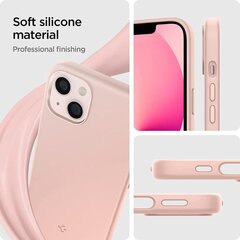 Spigen silicone fit dėklas, skirtas iPhone 13, rožinis kaina ir informacija | Telefono dėklai | pigu.lt