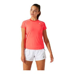 Футболка женская Asics Court Piping с коротким рукавом, оранжевая S6423908 цена и информация | Женские футболки | pigu.lt