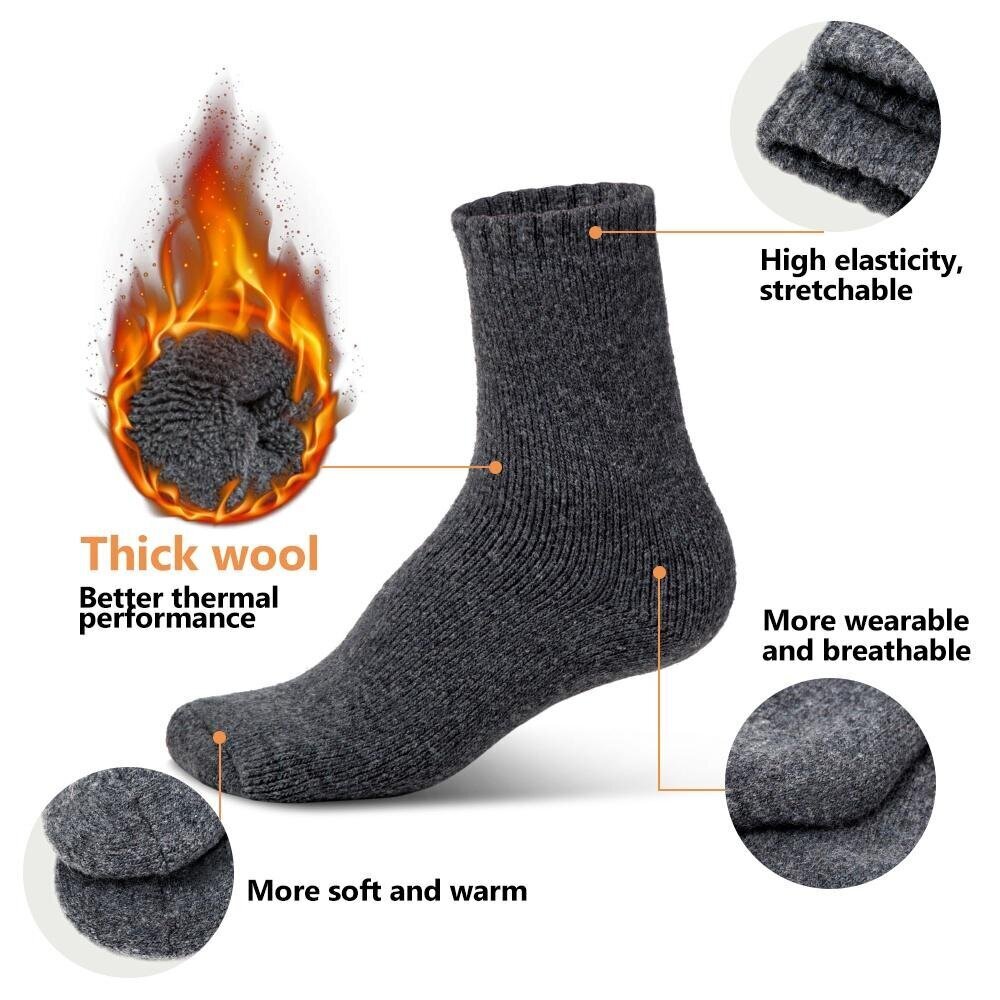 Termo kojinės Stark Soul, 4 poros, juodos kaina ir informacija | Vyriškos kojinės | pigu.lt