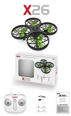 Dronas RC Syma X26, 2.4 GHZ kaina ir informacija | Žaislai berniukams | pigu.lt