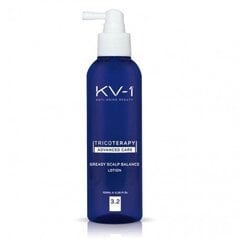 Losjonas riebiai galvos odai KV-1 Greasy Scalp Balance 3.2, 100 ml kaina ir informacija | Priemonės plaukų stiprinimui | pigu.lt