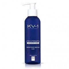 Plaukų apimtį didinanti kaukė KV-1 Resistance Rescue Mask 5.2, 100 ml kaina ir informacija | Balzamai, kondicionieriai | pigu.lt