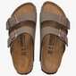 Šlepetės Birkenstock Arizona Birko-Flor Nubuck MoccaNarrow Fit цена и информация | Šlepetės moterims | pigu.lt