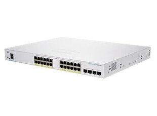 Cisco CBS250-24FP-4X-EU kaina ir informacija | Komutatoriai (Switch) | pigu.lt