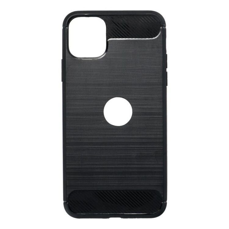 Carbon skirtas iPhone 13 Pro, juodas kaina ir informacija | Telefono dėklai | pigu.lt