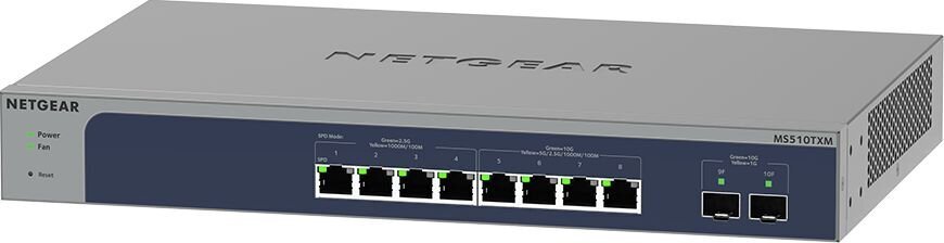 Netgear MS510TXM-100EUS kaina ir informacija | Komutatoriai (Switch) | pigu.lt
