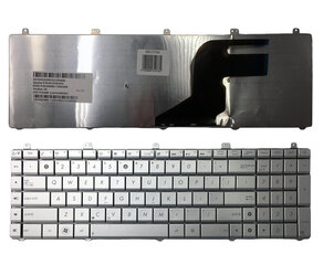 Клавиатура ASUS N55 N55SL (cеребряная) цена и информация | Аксессуары для компонентов | pigu.lt