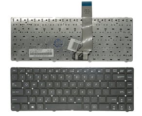Клавиатура ASUS: K45, A85V, R400, K45VD, A45VM, R400V, N45 цена и информация | Аксессуары для компонентов | pigu.lt