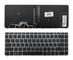 HP EliteBook Folio 1040 G3/844423-001 Backlit kaina ir informacija | Komponentų priedai | pigu.lt