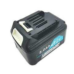 Аккумулятор для электроинструментов MAKITA BL1016, BL1021B, BL1040B, BL1041B, 5Ah, Li-ion цена и информация | Шуруповерты, дрели | pigu.lt