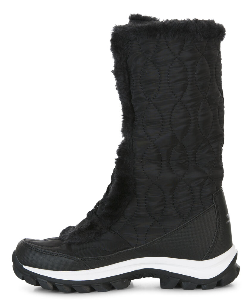Sniego batai moterims Trespass, juodi цена и информация | Aulinukai, ilgaauliai batai moterims | pigu.lt