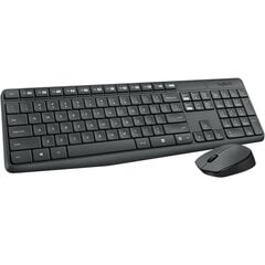 Клавиатура и беспроводная мышь Logitech MK235 цена и информация | Клавиатуры | pigu.lt