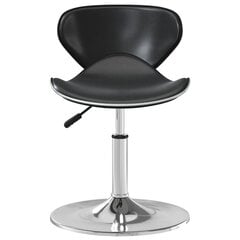 Valgomojo kėdė, juodos spalvos цена и информация | Стулья для кухни и столовой | pigu.lt