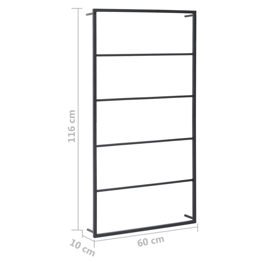 Rankšluosčių kabykla, 60x10x116 cm kaina ir informacija | Vonios kambario aksesuarai | pigu.lt