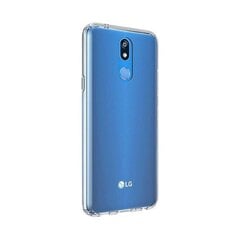 Силиконовый чехол Hallo Ultra Back Case 1 мм для LG K40, прозрачный цена и информация | Чехлы для телефонов | pigu.lt