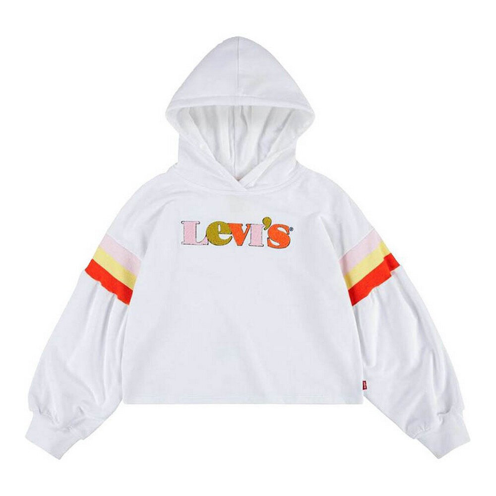 Džemperis vaikams Levi's Full Sleeve High Rise S6424701, baltas kaina ir informacija | Megztiniai, bluzonai, švarkai berniukams | pigu.lt