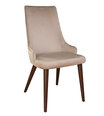 Valgomojo kėdė Optimata Saltanat, smėlio spalvos/ruda