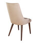 Valgomojo kėdė Optimata Saltanat, smėlio spalvos/ruda kaina ir informacija | Virtuvės ir valgomojo kėdės | pigu.lt