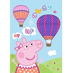 Плед для детей Peppa Pig, 100x140 cм цена и информация | Покрывала, пледы | pigu.lt