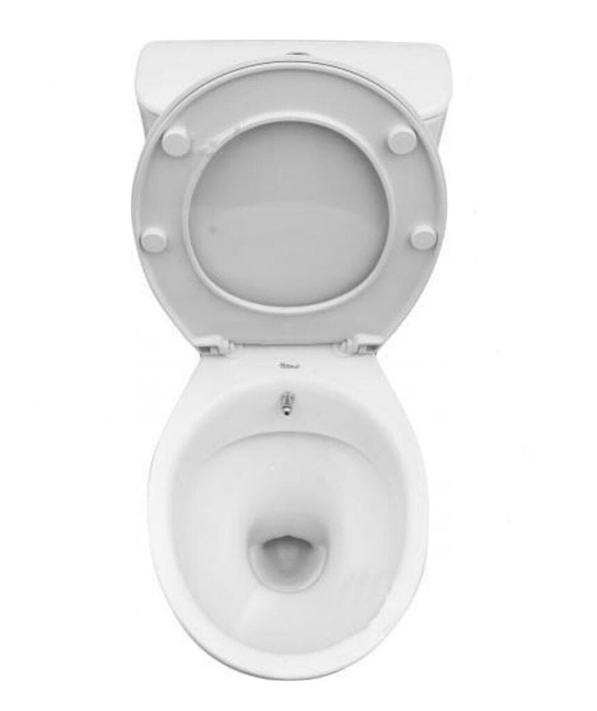 Kompaktiškas tualetas / bidė su sėdyne, horizontalus nutekėjimas + juodas maišytuvas kaina ir informacija | Klozetai | pigu.lt