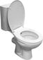 Kompaktiškas tualetas / bidė su sėdyne, horizontalus nutekėjimas + juodas maišytuvas kaina ir informacija | Klozetai | pigu.lt