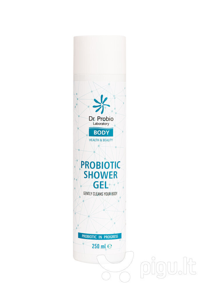 PROBIOTIC SHOWER GEL - Ekologiškas dušo gelis su gerosiomis bakterijomis "Dr.Probio", 250 ml kaina ir informacija | Dušo želė, aliejai | pigu.lt