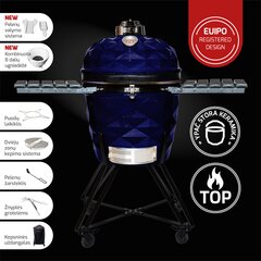 Керамический гриль KamadoClub PRO 2 PREMIUM, Синий цена и информация | Грили | pigu.lt